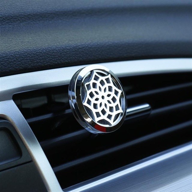 Fashion Flower Car Air Diffuser Stainless steel